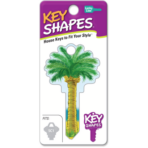 Luckyline B112W Key Shapes Palm Tree WR3/5