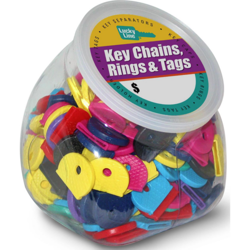 Luckyline 16535 Key Cap Bulk Dark Blue 50/Pack