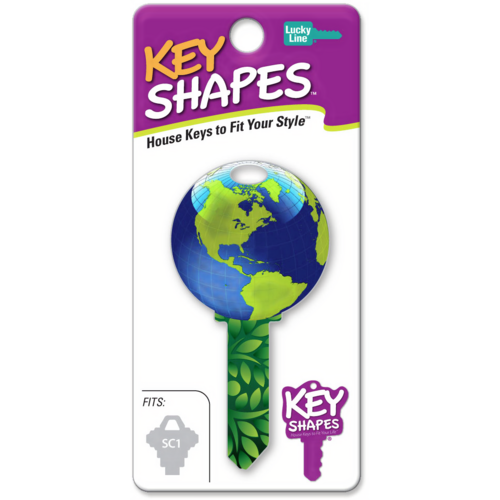 Luckyline B127W Key Shapes Earth WR3/5