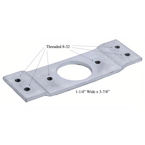 Major LMB-11 Cylinder Lock Mounting Bracket Metal Door