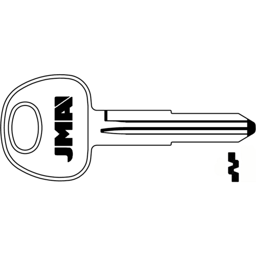 JMA HY-16-NP HY16 Hyundai Accent Kia Rio Key Blank