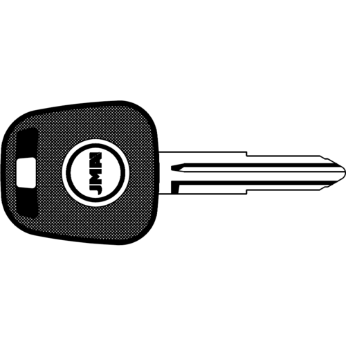 JMA TP07TOYO-20D.P TOY57-PT Toyota Transponder Key Blank