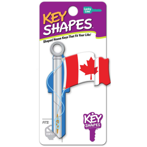 Luckyline B128W-ISO +Key Shapes Canadian Flag WR3/5