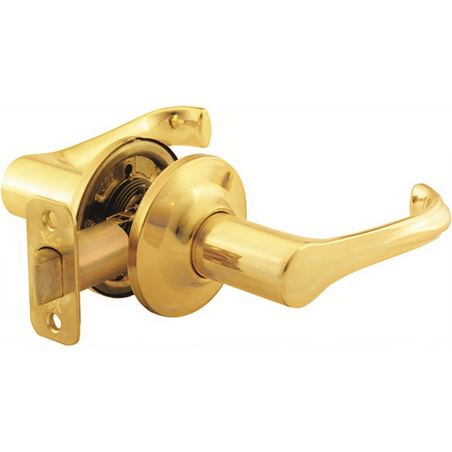 Yale 620 WL 605-ISO Woodland Interior Trim Lever, Single Cylinder Deadbolt, Polished Brass 605