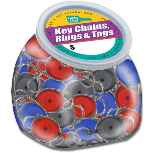 Luckyline 64025 Oval Retractor Assorted 25/Jar
