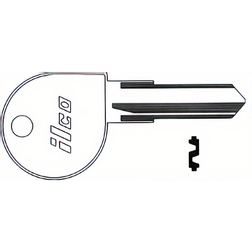 Dormakaba HYD7 Harley Davidson Motorcycle Key