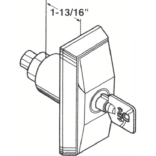 Compx PT5 Pop Out T-Handle
