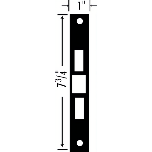 Marks Hardware 5004E/32D-V-ISO +Faceplate (E) V-Option