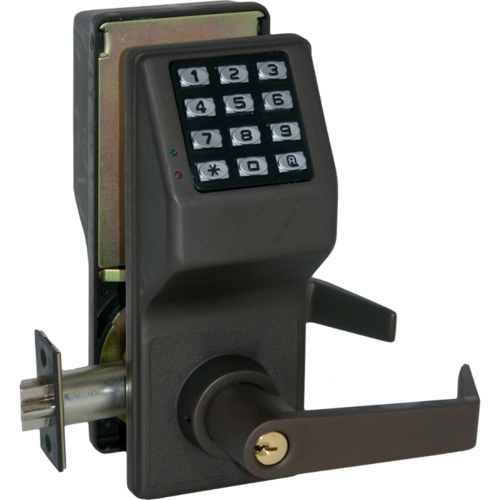 Alarm Lock DL2700/10B Trilogy Electronic Digital Lever Lock Oil Rubbed Bronze Finish
