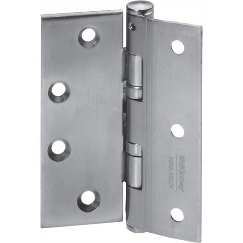 McKinney TA2774 4.5 USP 5-Knuckle Hinge, Standard Weight, Half Mortise, 4.5in, Steel Base, Oil Bearing