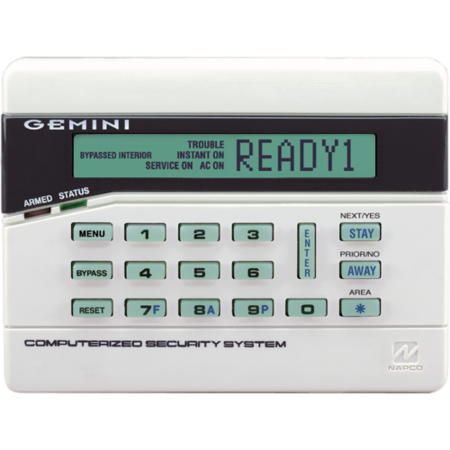 Napco Security GEM-RP3DGTL Symbol (LED Type) Keypad