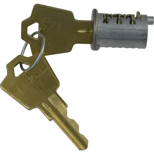 ESP Lock PAX6675T90SSKA KA201 Plug Metal Desk Lock T585