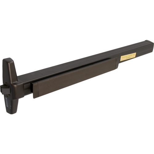 Von Duprin 33A-NL-OP-710-48 Narrow Stile Rim Exit Device with Nightlatch Trim, 48in, Grade 1, Dark Bronze