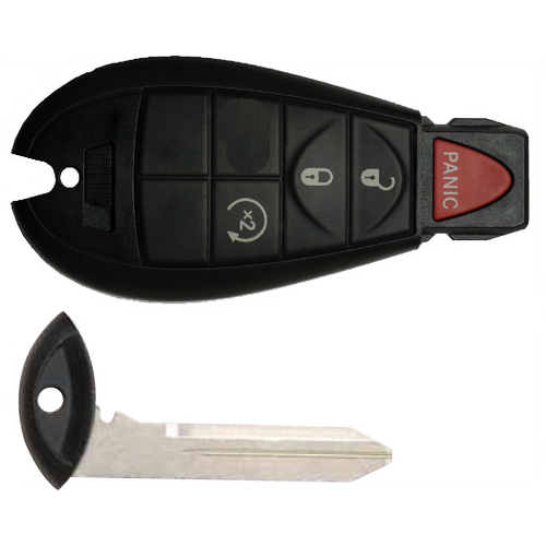 Remotes Head Keys & Remotes FOBIK-2251 Ram 4 Button FOBIK L,U,P,RS
