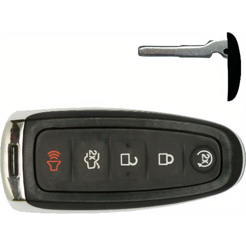 Remotes Head Keys & Remotes FORD-R7995 Ford 5 Button PEPS Remote L,U,P,T,RS