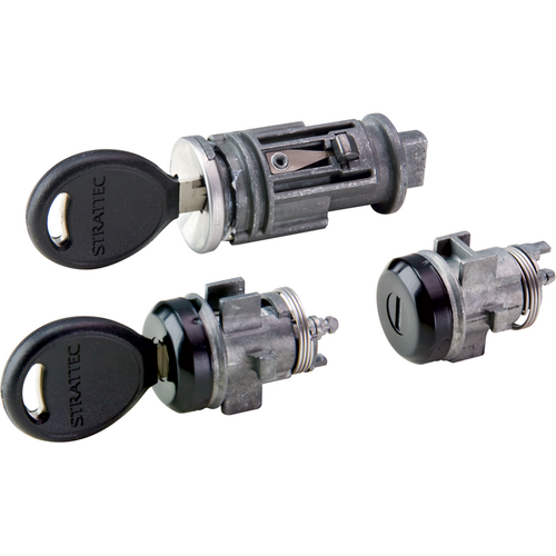 Strattec 7012942 Chrysler Door Coded Lock Set, Black