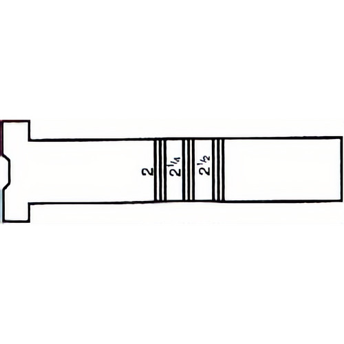 Medeco CT-Y61 Tailpiece for Maxum Double Deadbolt 1.43in Long for Doors Over 1-3/4in