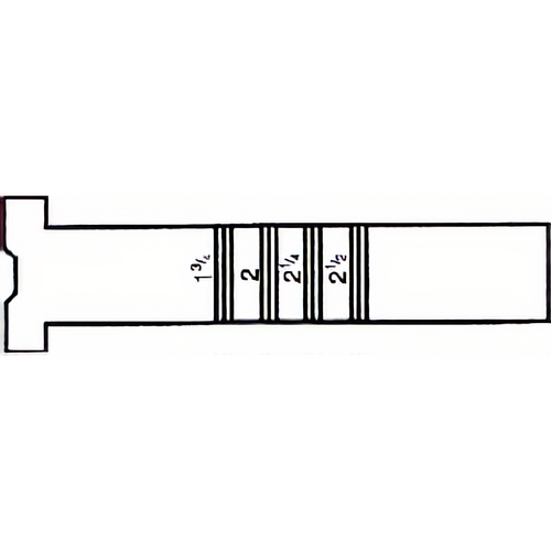 Medeco CT-Y64 Tailpiece for IC Deadbolt