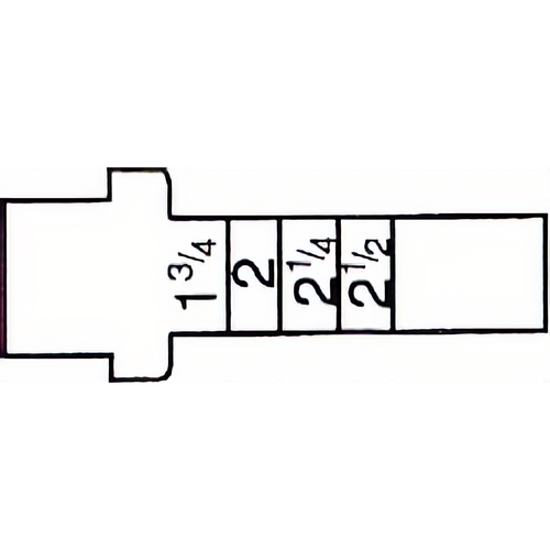 Medeco CT-Y90 T Turn Tailpiece