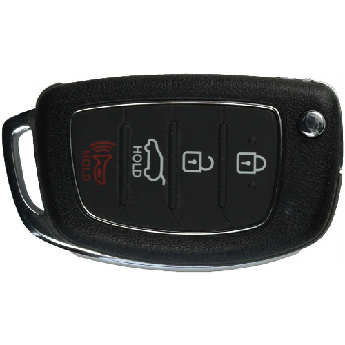 Remotes Head Keys & Remotes HYU-1248 Hyundai 4 Button Flip Key RHK L,U,P,H