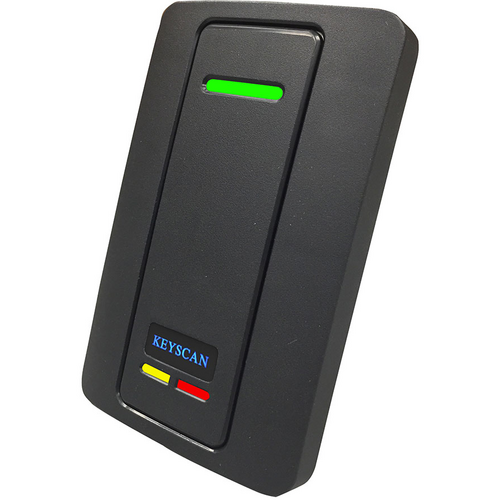 Keyscan K-SMART3 Mullion Single Gang BLE Reader, 13.56MHz, 12VDC, Wiegand, Black