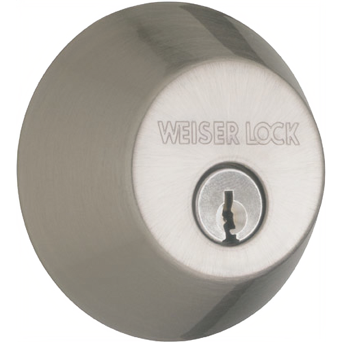 Weiser Lock GD937115AWSDI Double Cylinder Deadbolt, 5-Pin, Grade 2, Antique Nickel Finish