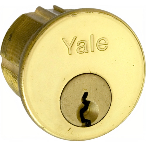 Accentra 11523-118 Mortise Cylinder, 1-1/8in, PARA Keyway, Cam, 605/US3 Bright Brass