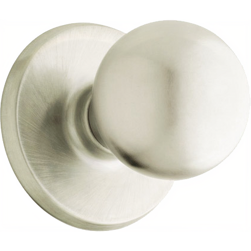 Weiser Lock GAC101Y15RLR1 Yukon Non-Keyed Passage Knob, Light Duty, Grade 3, Satin Nickel