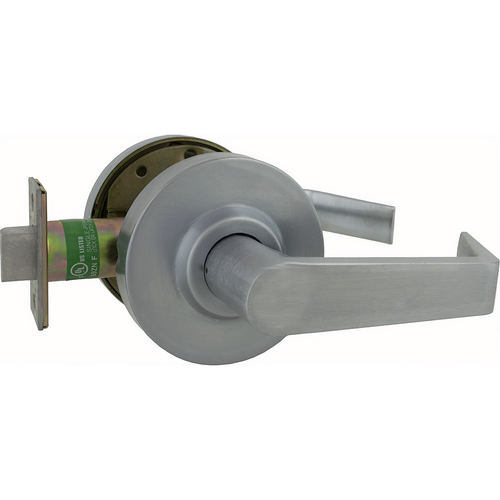 Arrow Lock QL01SR26D-2 3/4 BS Passage Sierra Lever, 2-3/4in Backset, Grade 1, 626/US26D Satin Chrome