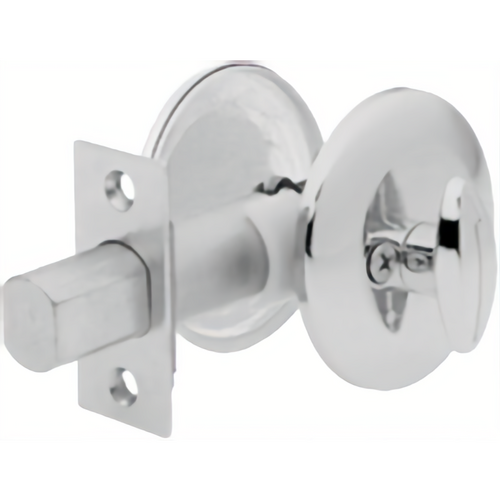 Kwikset 667-26D-RCALRCS Single Sided Adjustable Latch, 2-3/8in-2-3/4in Backset, Grade 3, Satin Chrome