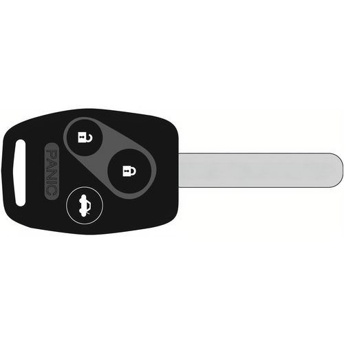 Keyline BHON4VSB Honda 4 Button RHK - HS