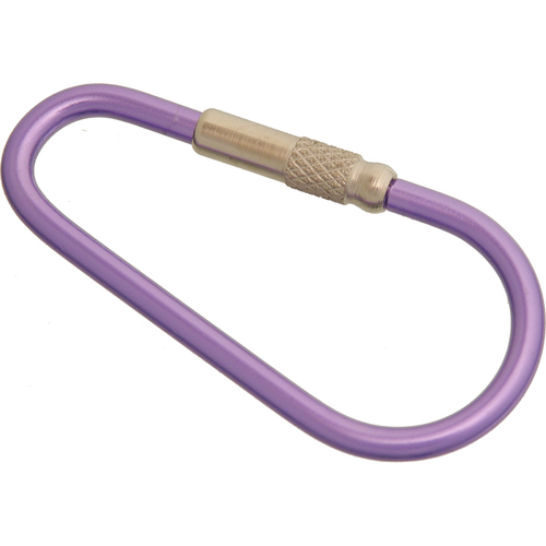 Malibu Key Rings P-5LITEPURPLE Small Screw Key Ring