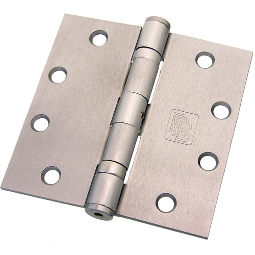 PBB BB81-US26D-4.5 X 4.5 NRP 5-Knuckle Hinge, Full Mortise, 4.5