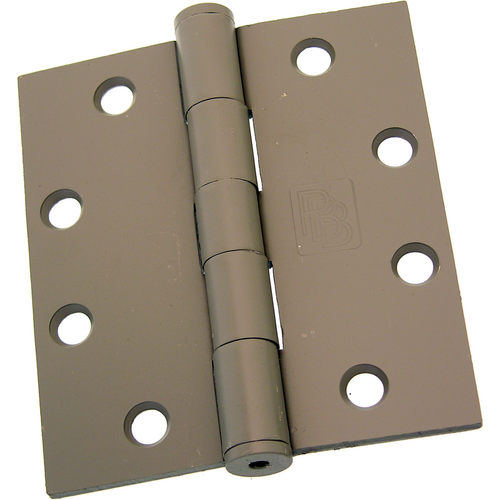 PBB PB81-USP-4.5 X 4 5-Knuckle Full Mortise Hinge, 4.5in x 4.5in, Ferrous Steel, Prime Coat