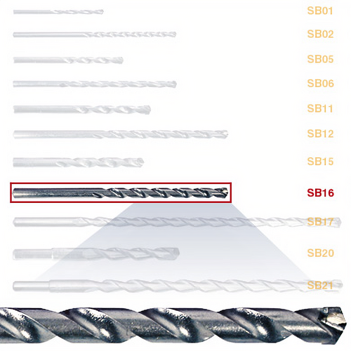 Pro-Lok SB16 3/8in x 8in Butter Bit