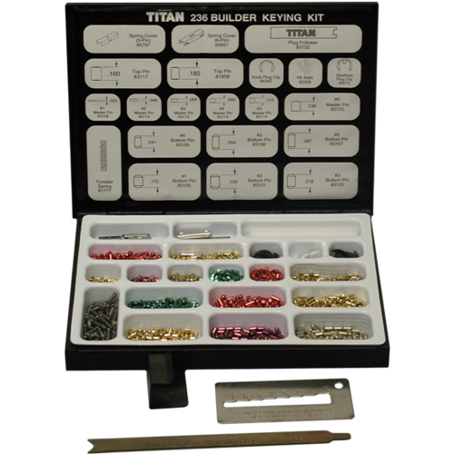 Kwikset 92360-001 236 Pin Tumbler Keying Kit Instructions