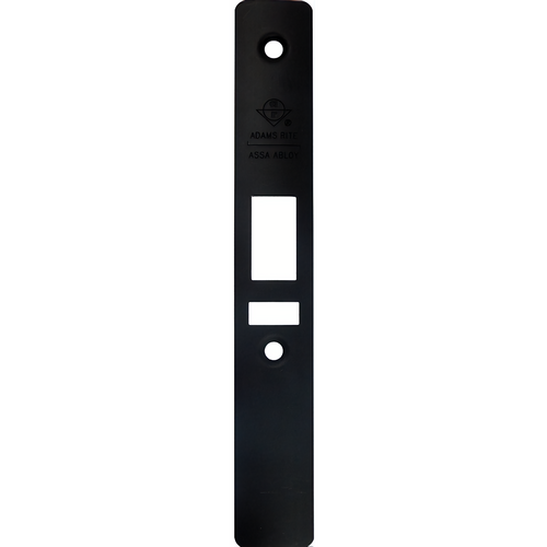 Adams Rite 24-0017-1220-313 Standard Duty Radius Faceplate Dark Bronze Anodized Finish
