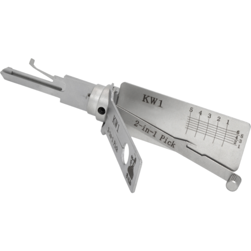 Lishi KW1 2-in-1 Pick/Decoder Kwikset KW1 (5-Pin)