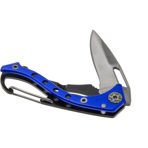 Luckyline U12101 C-Clip Pocket Knife Assorted Colors 1/Card