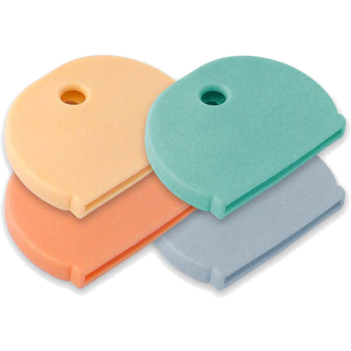 Luckyline 16004 Extra Large Key Caps Assorted 4/Card