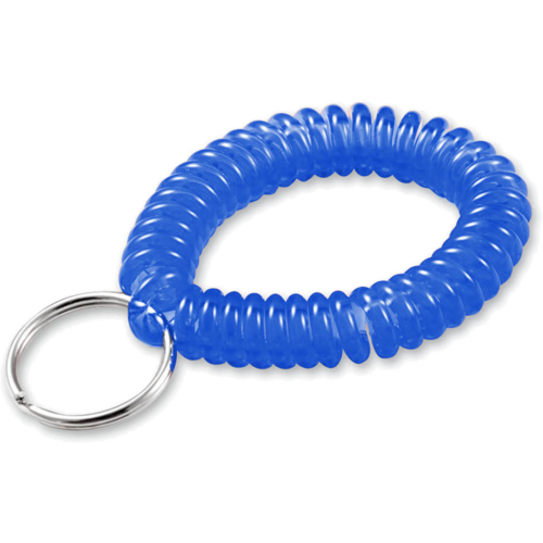 Luckyline 41012 Wrist Coil w/Ring Assorted 12/Card