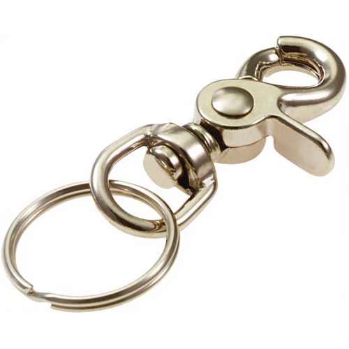 Luckyline 44101 Trigger Snap Nickel Plated Zinc w/Ring 1C