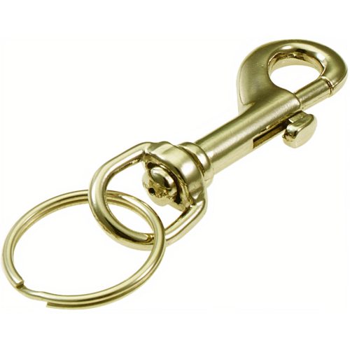 Luckyline 45101 Bolt Snap Nickel Zinc Plated 1/Card