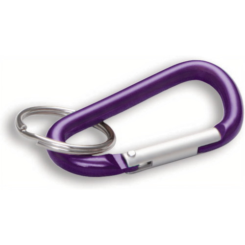 Luckyline 46065 C Clip Small Aluminum Bulk Purple 10/Pack