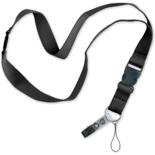 Luckyline 64101 Flat Lanyard w/Breakaway 1/Card