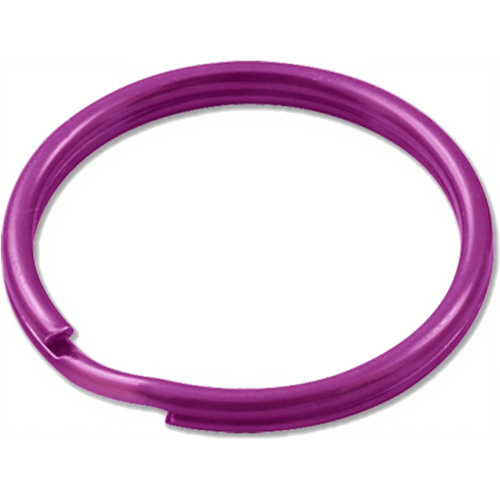 Luckyline 79425 Key Ring 1in Assorted Color 200/Jar