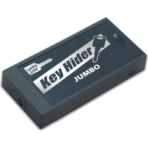 Luckyline 91510 Jumbo Magnetic Key Hider Display, Black 10/Card