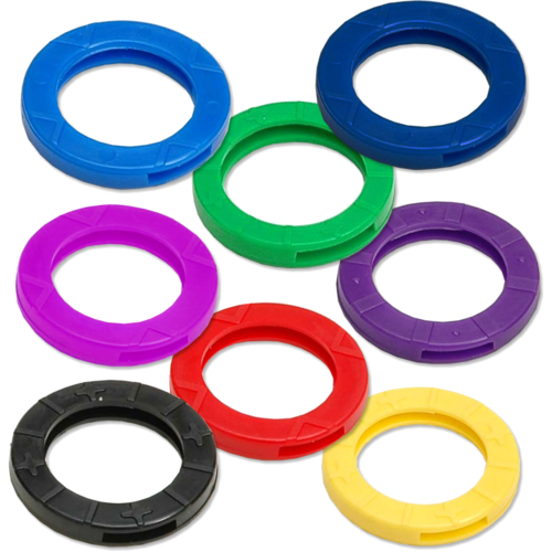 Luckyline 16615 Large Key Identifier Assorted 150/Box