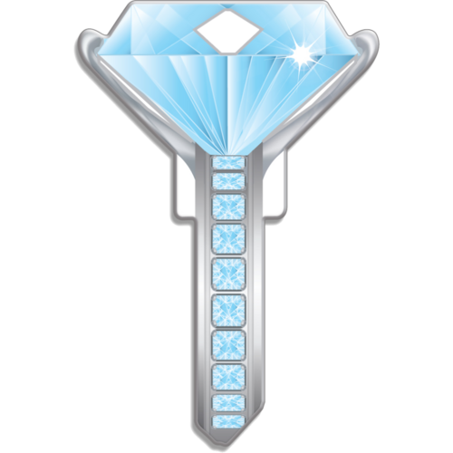 Luckyline B102S Key Shapes Diamond Ring SC1