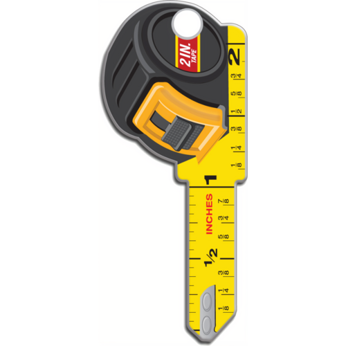 Luckyline B126S Key Shapes Tape Measure SC1